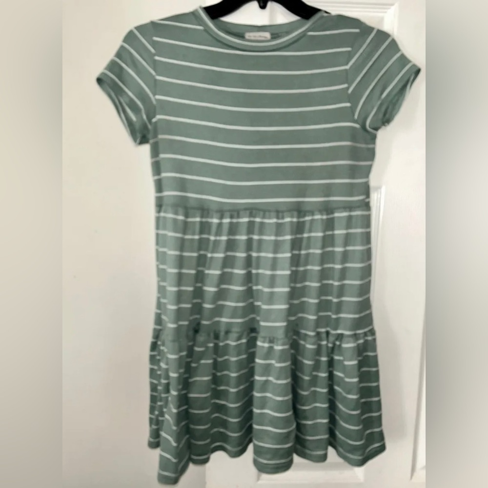 Women’s See You Monday Light Green Sage Green Babydoll Dress Size M